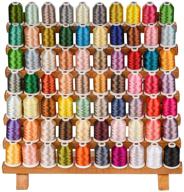 🧵 70 colors simthread embroidery machine thread - polyester, 550 yards for embroidery sewing machines by madeira logo
