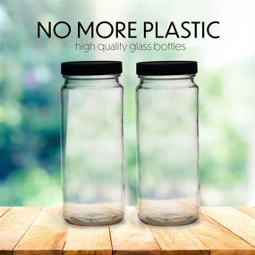 img 2 attached to Plastic Smoothie Containers: Versatile and Durable Glass Bottles