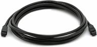 🔥 monoprice 10ft firewire 800 cable - high-speed data transfer, 9-pin/9-pin configuration, black (103544) logo