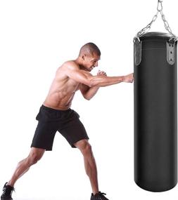 img 3 attached to Aoneky Air Water Heavy Punching Bag - Ultimate Training Tool for MMA and Boxing enthusiasts