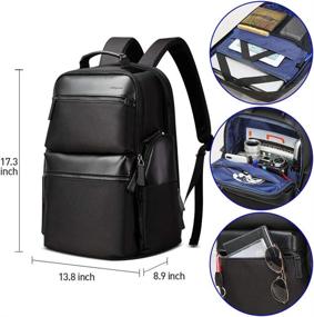 img 1 attached to Business Backpack Charging Waterproof Rucksack