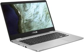 img 1 attached to 💻 ASUS Chromebook C523NA-DH02 15.6" HD NanoEdge: Renewed Silver Chromebook with Intel Dual Core Celeron, 4GB RAM & 32GB Storage