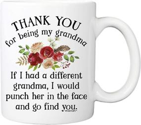 img 4 attached to ❤️ Hilarious and Heartwarming MyCozyCups Funny Gifts for Grandma and Grandmother