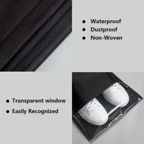 img 1 attached to Portable Transparent Household Dust Proof Drawstring Organizers