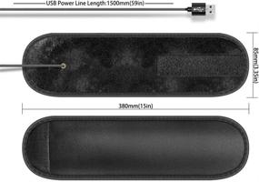 img 3 attached to Улучшенный подогреватель объектива USB: предотвращает конденсацию, предотвратит запотевание и нагреет универсальные камерные объективы, телескопы, кофейные чашки и детские бутылочки.