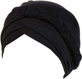 img 4 attached to Cancer Bohemia Pre Tied Twisted Headwear Outdoor Recreation