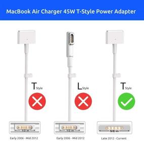 img 1 attached to 🔌 YORESG 45W Power Adapter: Best 11-inch & 13-inch Mac Book Air Charger Compatible After Mid-2012 (T-Tip)