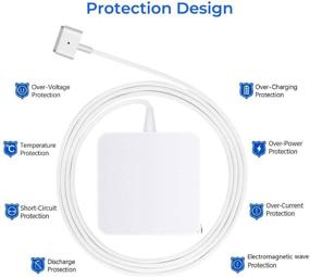 img 3 attached to 🔌 YORESG 45W Power Adapter: Best 11-inch & 13-inch Mac Book Air Charger Compatible After Mid-2012 (T-Tip)