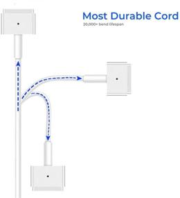 img 2 attached to 🔌 YORESG 45W Power Adapter: Best 11-inch & 13-inch Mac Book Air Charger Compatible After Mid-2012 (T-Tip)