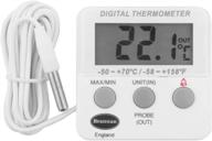 digital freezer thermometer temperature feature logo