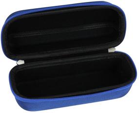 img 2 attached to 🔵 Protective Hermitshell Hard EVA Travel Case for Sony XB20 Portable Wireless Speaker - Blue