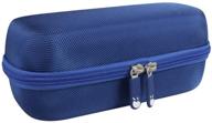 🔵 protective hermitshell hard eva travel case for sony xb20 portable wireless speaker - blue logo