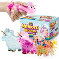 unicorn squishy fun: discover yoya toys beadeez delight! логотип