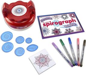 img 2 attached to 🎨 PlayMonster Animator Classic Spirograph Set - Endless Creative Designs!