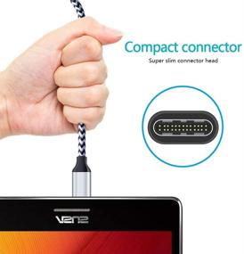 img 3 attached to ⚡️ High-Speed 6Ft USB C кабель для зарядки Samsung Galaxy Note 20 S20 Ultra и других устройств - Быстрая зарядка, тип C провод для LG/Nexus/Moto/OnePlus