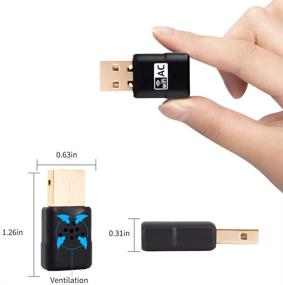 img 2 attached to VOODA USB WiFi Adapter Mini AC 600Mbps Dual Band(2