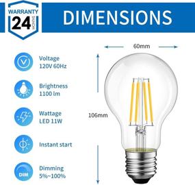 img 2 attached to ANWIO Filament Lumens: Omnidirectional UL-Listed Equivalent