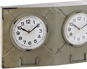 img 2 attached to 35-Inch W x 10.5-Inch H Cooper Classics Kenickie Clock