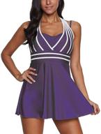 👙 benegreat womens swimdress tankini swimsuit: chic and comfy women's poolside attire logo