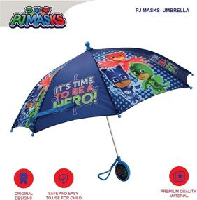 img 2 attached to ⛱️ Stay Dry in Style with PJ Masks Character Rainwear Umbrella