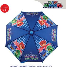 img 1 attached to ⛱️ Stay Dry in Style with PJ Masks Character Rainwear Umbrella