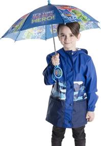 img 3 attached to ⛱️ Stay Dry in Style with PJ Masks Character Rainwear Umbrella