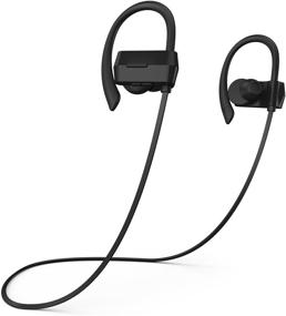 img 4 attached to Headphones Adaptable Sweatproof Bluetooth Earphones