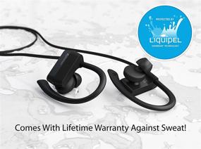 img 3 attached to Headphones Adaptable Sweatproof Bluetooth Earphones