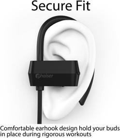 img 2 attached to Headphones Adaptable Sweatproof Bluetooth Earphones