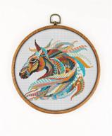 mandala embroidery stitching animals needlepoint logo