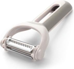 img 4 attached to 🥦 Wanbasion Gray 4-in-1 Vegetable Peeler: Stainless Steel Kitchen Tool for Potatoes, Fruits, Cabbages, and More!