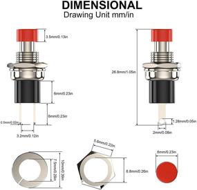 img 1 attached to 🔘 DIYhz Push Button Switch - Momentary Type