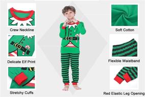 img 1 attached to 🎄 Benaive Men's Large Matching Christmas Sleepwear Set – Cozy and Festive Attire for the Holidays