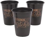 drink witches halloween party disposable logo