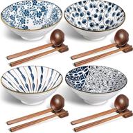 japanese ceramic 🍜 noodle chopsticks - authentic noodles логотип