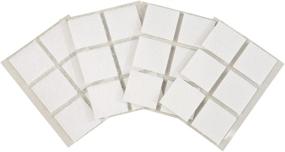 img 3 attached to 🔗 Scotch Multi-Purpose Hook and Loop Fasteners: White, Indoor Use, 7/8 in, 24-Pair, 48-Squares Kit