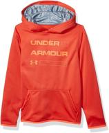 👦 guardian outpost boys' clothing by under armour: wordmark fashion hoodies & sweatshirts logo