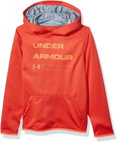 img 4 attached to 👦 Guardian Outpost Boys' Clothing by Under Armour: Wordmark Fashion Hoodies & Sweatshirts