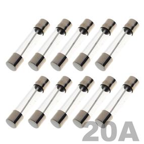 img 2 attached to BCP 10Pcs F20AL Glass Fuses