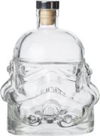 👍 thumbs up star wars glass stormtrooper decanter: the perfect accessory for fans logo