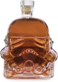 img 2 attached to 👍 Thumbs Up Star Wars Glass Stormtrooper Decanter: The Perfect Accessory for Fans