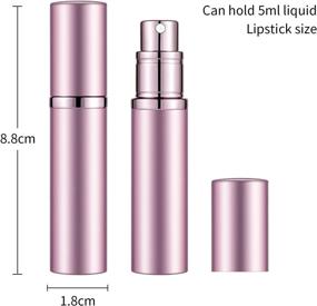 img 3 attached to Portable Container for Refillable Perfume Atomizers