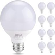 💡 giovar 8 pack equivalent non dimmable bathroom led lights logo