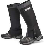 🏔️ copozz waterproof leg gaiters for men and women - perfect for outdoor hunting, hiking, backpacking, skiing, and grass trimming logo