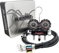 🔧 cps blackmax mbh4p5ez 2v коллектор с манометрами r-134a, 22, 404a, 410a и шлангами premium bv длиной 5' логотип