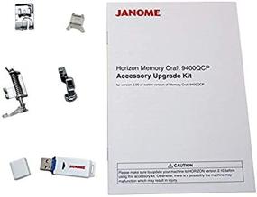 img 1 attached to 🧵 Улучшите свой опыт шитья с набором обновления Janome Horizon Memory Craft 9400 QCP