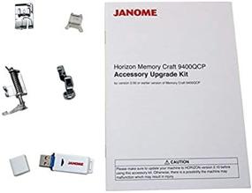 img 4 attached to 🧵 Улучшите свой опыт шитья с набором обновления Janome Horizon Memory Craft 9400 QCP