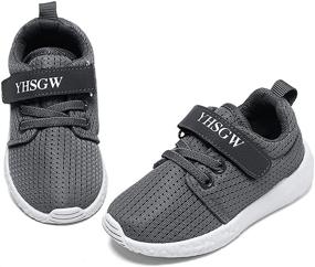 img 3 attached to 👟 BreatheEasy Boys' Lightweight YHSGW Sneakers: Breathable Shoes and Sneakers