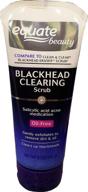 experience effective blackhead removal with equate's 5oz blackhead clearing scrub: a great alternative to clean and clear logo