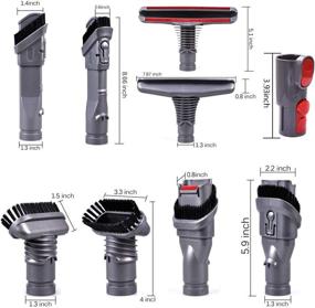 img 1 attached to 🔧 Compatible Replacement Parts and Attachments for Dyson Vacuum V6, V7, V8, V10, DC16, DC24, DC33, DC34, DC35, DC39, DC44, DC58, DC59, DC62, DC74 - Set of 5 Accessories